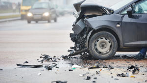 5 Car Crash on Moro St in Holmesburg Leaves Vehicle Overturned